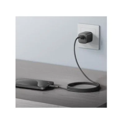 Bazic Gocharge Weave Usb-C To Usb-C 480Mbps 60W Cable 1.5M - Black